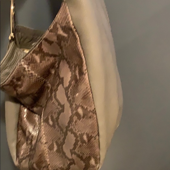 Gucci Bag Green Python Greenwich Hobo Army Bag - Picture 6 of 13